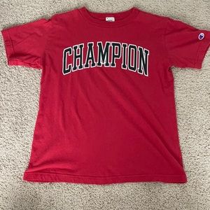Authentic Red Champion T-Shirt